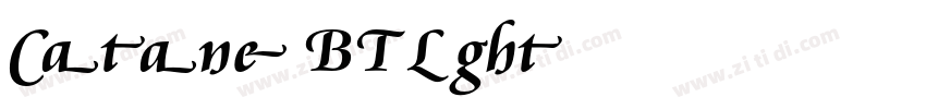 CataneoBT Light字体转换 CataneoBT Light字体转换